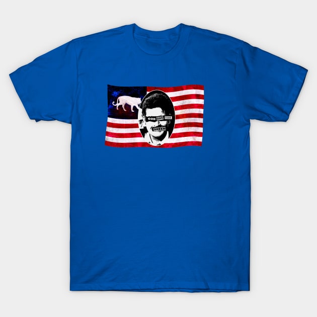 God Save the Sheen T-Shirt by everyplatewebreak